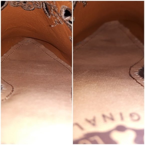 Lucky Brand Clair Leather Shoe Slip On Mule Brown - Picture 6 of 6